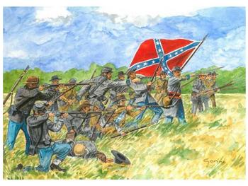 Italeri 1:72 Confederate Inf. (Amer.Civil War)