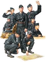 TAMIYA 300035354, TAMIYA 300035354 1:35 Figuren-Set Dt. Pz. Besa
