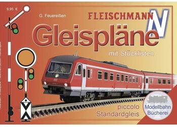 Fleischmann piccolo (mit Bettung) Gleispl&auml;ne (81399)