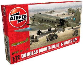 Airfix Douglas Dakota MkIII with Willys Jeep