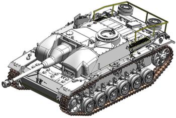 Dragon 1:35 Concrete Aromred StuG.III Ausf.G Zi