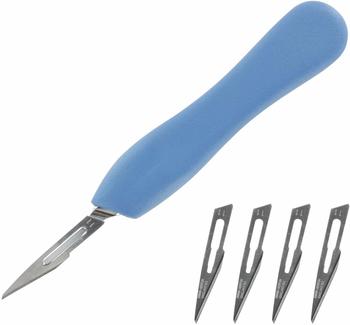 Modelcraft Tools Skalpellgriff Stabil mit 5 Klingen #11