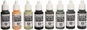 Vallejo Model Color Farben Set Deutsche Feld Grau (70181)