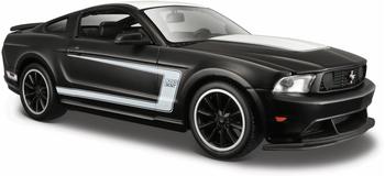 Maisto Dull Black Collection Ford Mustang Boss 302 1:24 schwarz