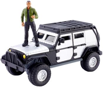 Mattel GmbH Fast & Furious Stunt Stars Tej & Jeep Wrangler Rubicon Vehicle