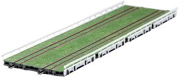 TomyTEC 971789 - 8 Tram-Gleise, gerade, 70 mm,begrünt