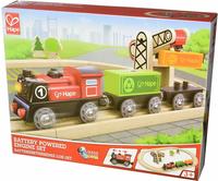 Hape Spielzeug-Eisenbahn "G&uuml;terzug mit Batterieantrieb"