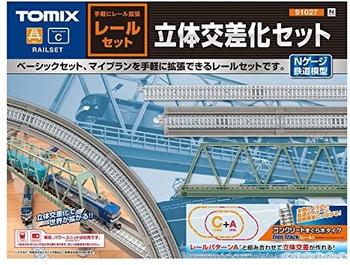 Tomytec N 970275 Gleis Start-Set Oval mit Brücke