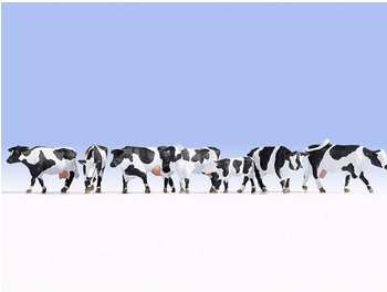 NOCH Kühe schwarz-weiß 15725 H0