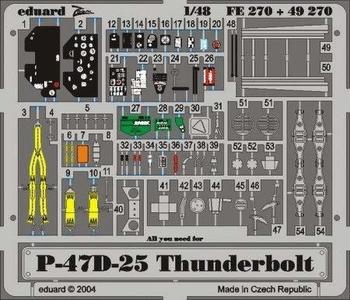 Eduard Accessories P-47D-25 Thunderbolt