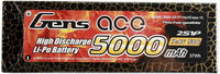 Gens Ace LiPo 2S 7.4V 5000mAh 50C Hardcase