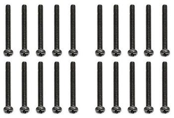 Team Associated Screws, 3x28 mm BHPS