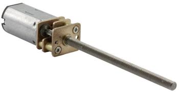 SOL-Expert Sol Expert 96442 Micro-Getriebe G 53M mit Gewindestange, Metallzahnräder 1:53 50 - 450 U/min