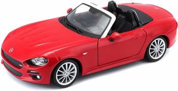 BBurago Fiat Spider Cabrio 2016 rot 1:24 (21083r)