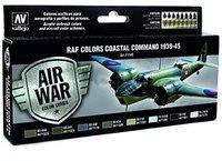 Vallejo Farbenset RAF Coastal Command1939-1945, 8 x 17 ml