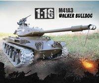 Heng Long Panzer M41 A3 Walker Bulldog RTR mit Schussfunktion, Rauch und Sound (ET4807)