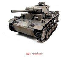AMEWI Panzer III 6CH RTR mit Schussfunktion und Sound Vollmetall 23080