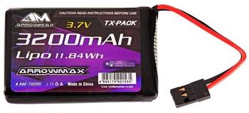 Arrowmax Modellbau-Senderakku (LiPo) 3.7V 3200 mAh Stick JR