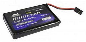 Arrowmax Modellbau-Akkupack (LiPo) 3.7V 6000 mAh Softcase JR-Buchse