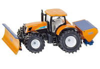 SIKU 2940, SIKU 2940 New Holland mit R&auml;umschild und Streuer