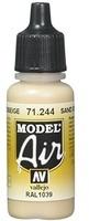 Vallejo Model Air 244 Sand Beige RAL 1039