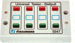 Viessmann Modellspielwaren Viessmann Universal Tasten-Stellpult (5547)
