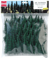 BUSCH 6497 H0 - 50 Stecktannen