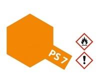 Tamiya 86007, Tamiya Lexanfarbe Orange PS-7 Spraydose 100ml, Grundpreis: &euro; 66,-