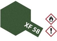 Tamiya 81358, Tamiya Acrylfarbe Olivgr&uuml;n (matt) XF-58 Glasbeh&auml;lter 23ml,