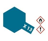 Tamiya 300081013 X-13 Metallic-Blau gl&auml;nzend 23 ml