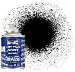Revell Spray schwarz, seidenmatt (34302)