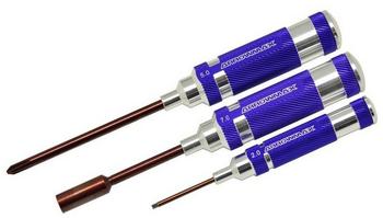 Arrowmax Werkzeug-Set Kreuzschlitz Schraubenzieher-Größe: 5, Innensechskant Schraubenzieher Größe: 7, Aus