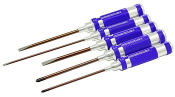 Arrowmax Werkzeug-Set Schlitzschraubenzieher-Größe: 3, 5, Kreuzschlitz Schraubenzieher Größe: 3.