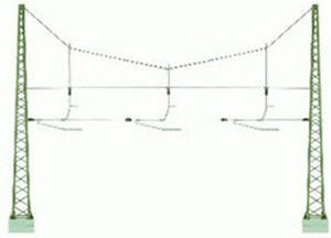 Viessmann Quertragwerk &uuml;ber 3 Gleise (4162)