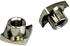 MODELCRAFT Aluminium Zackenmutter M2.5 10er Set Silber