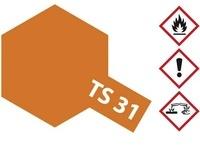 Tamiya 85031, Tamiya Acrylfarbe Leucht-Orange TS-31 Spraydose 100ml, Grundpreis:
