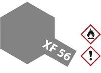 TAMIYA Acrylfarbe Metallic Grau (matt) XF-56 Glasbehälter 23ml
