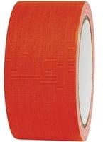 TOOLCRAFT 80FL5025OC 80FL5025OC Gewebeklebeband 80FL5025OC Neon-Orange (L x B) 25m x 50mm 1 Rolle(n)