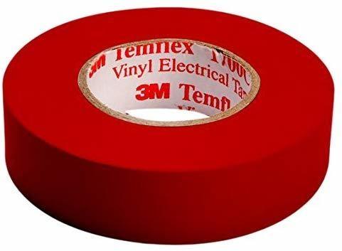 3M Temflex™ 1500 FE-5100-8341-6 Isolierband Temflex 1500 Rot (L x B) 10m x 15mm 1 Rolle(n)