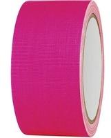 TOOLCRAFT 80FL5025PC 80FL5025PC Gewebeklebeband 80FL5025PC Neon-Pink (L x B) 25m x 50mm 1 Rolle(n)