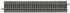 Piko A-Gleis mit Bettung Gerade 231 mm (55406)