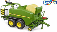 bruder 02032, Bruder John Deere Rundballen- Presswickelkombination C441R...
