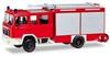 HERPA MAN M 90 LF 16 Löschfahrzeug Feuerwehr 094092 H0