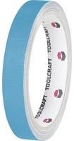 TOOLCRAFT HEB19L10BC HEB19L10BC Gewebeklebeband HEB19L10BC Blau (L x B) 10m x 19mm 1 Rolle(n)
