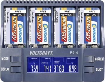 VOLTCRAFT 9V-Block-Ladegerät NiCd, NiMH,