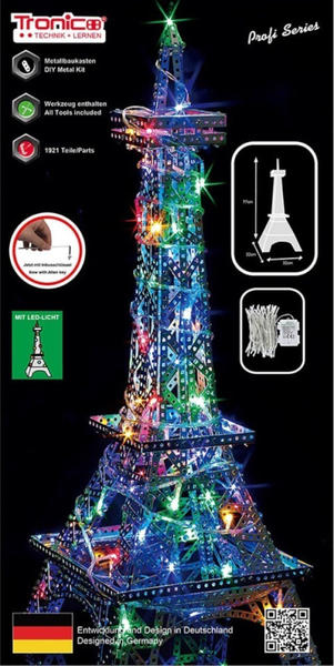 Rcee Eiffelturm mit LED-Beleuchtung