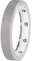 TOOLCRAFT HEB38L10AC HEB38L10AC Gewebeklebeband HEB38L10AC Grau (L x B) 10m x 38mm 1 Rolle(n)