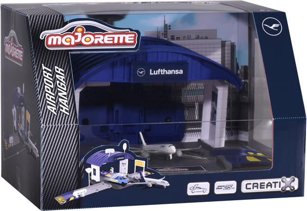 Majorette Creatix Airport Lufthansa Hangar
