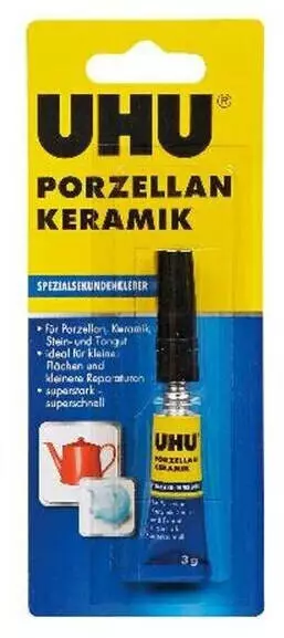 UHU Porzellan/Keramik Reperaturkleber 3g