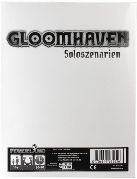Gloomhaven: Soloszenarien (FEU63561)